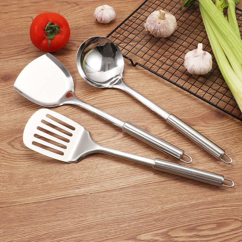 Upgrade Your Cooking Experience with Thickened Stainless Steel Kitchen Utensils